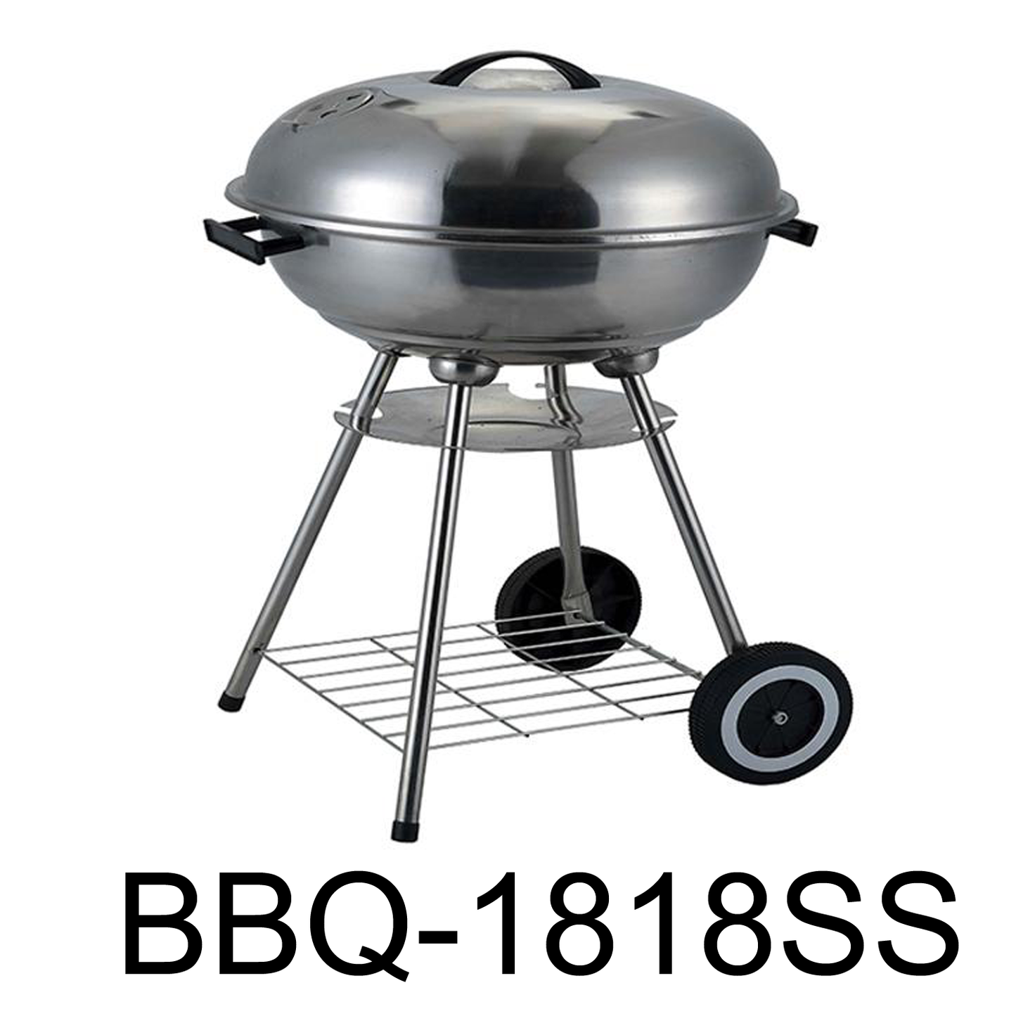 18" Charcoal BBQ Grill Kittle with 4 Legs