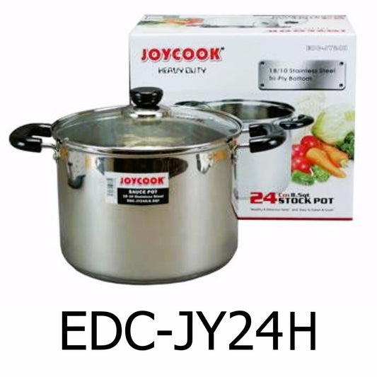 24cm Stainless Steel Stock Pot