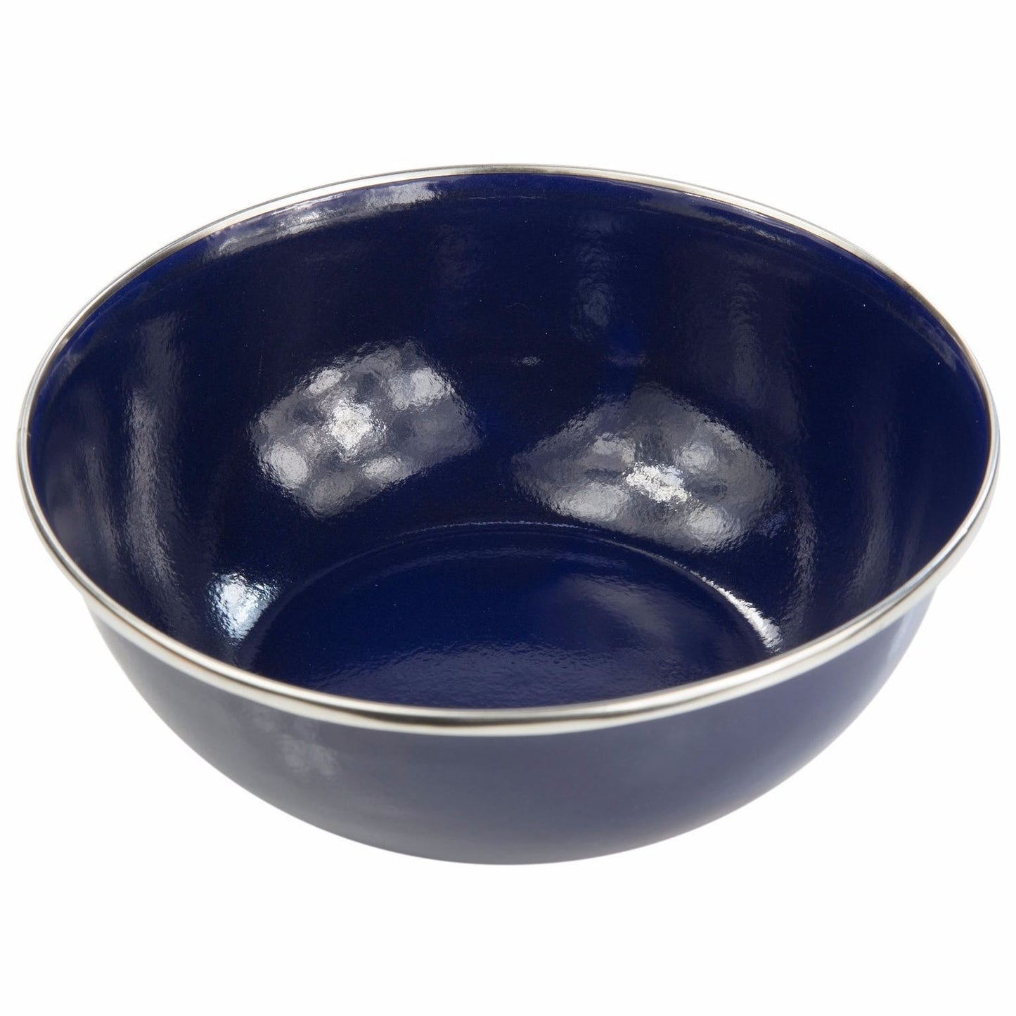 15cm Blue Enamel Soup Bowl