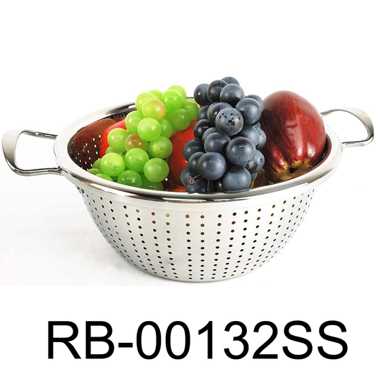 32cm Stainless Steel Colander With Handles