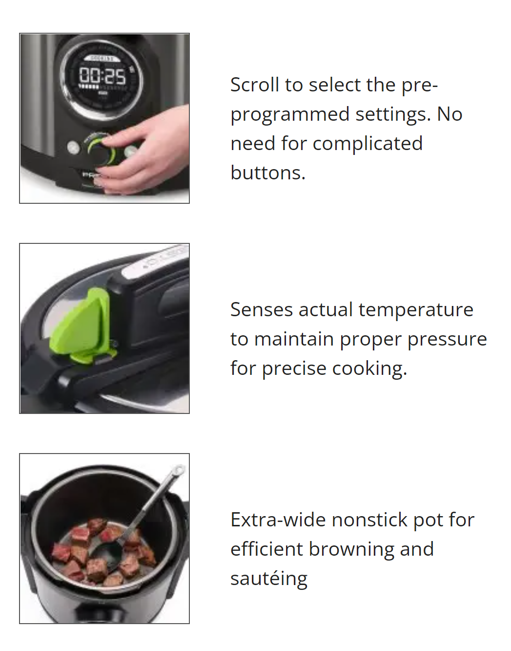 6-quart Programmable Electric Pressure Cooker Plus - Electric