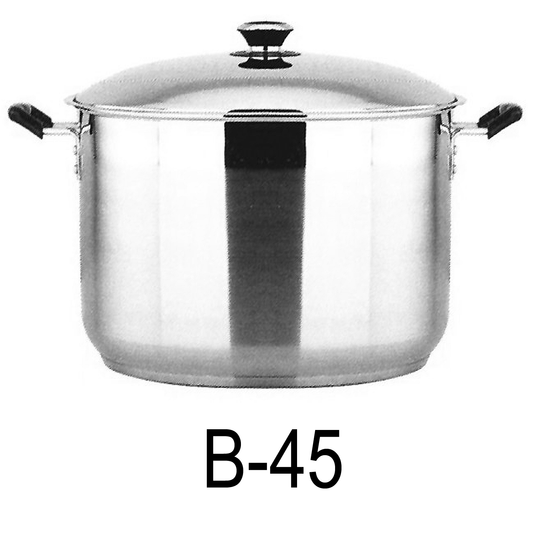 45 QT Stainless Steel Induction 18/10 Stockpot