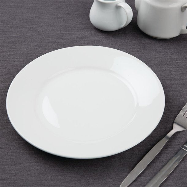 10.5" White Dinner Plate