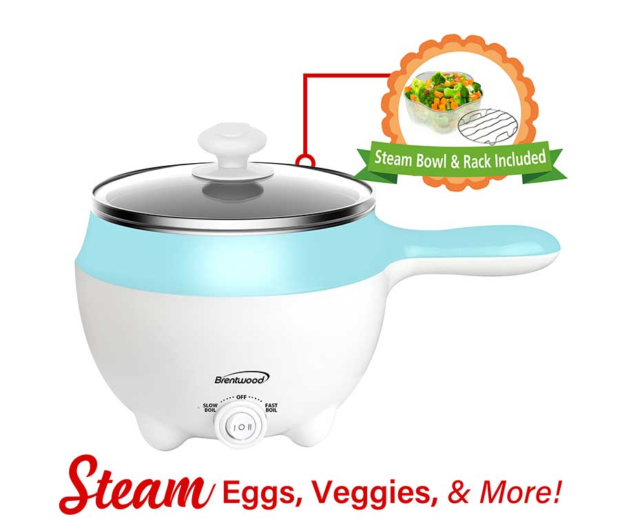 brentwood Brentwood Electric 7 Egg Cooker in Blue