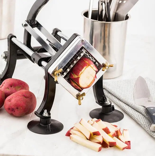 Cheap Potato Fries Cutter Machine, Multi- purpose Stainless Steel