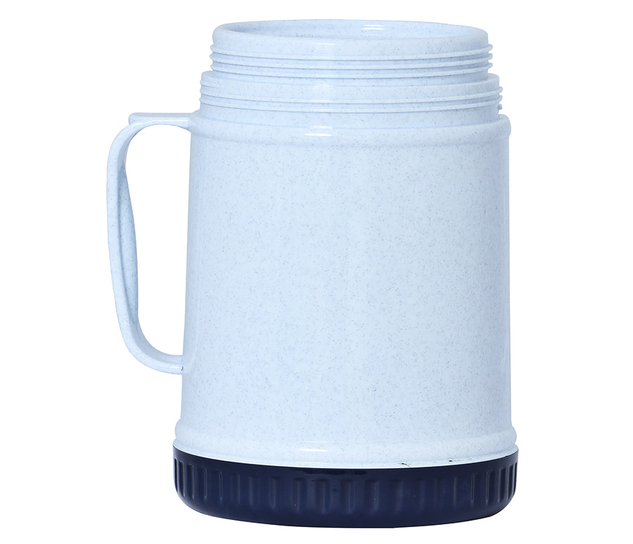 1.2L Blue Wide Mouth Food Jar