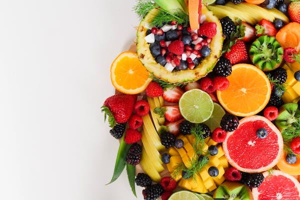 2 Tier Bronze Fruit Basket