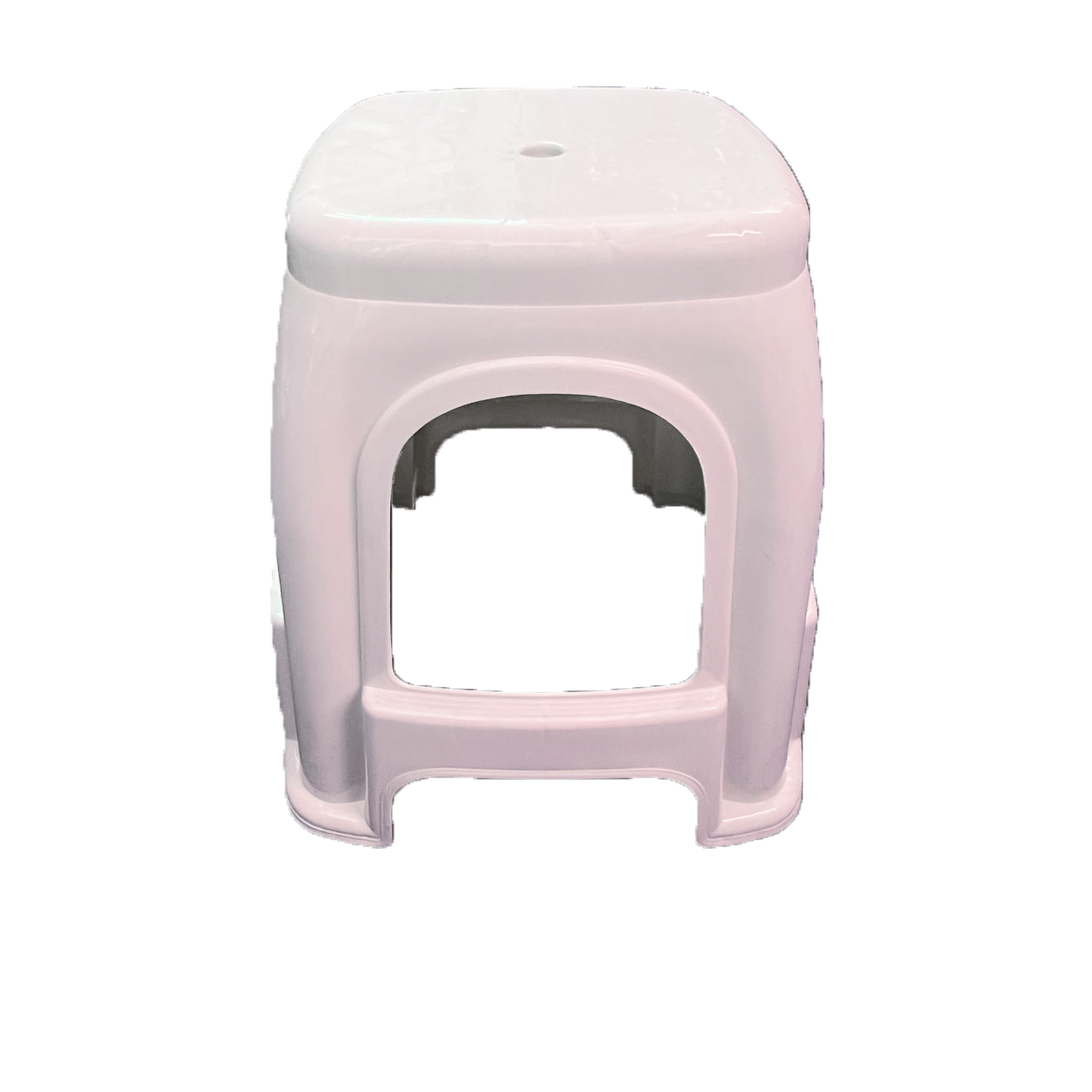 Pink Plastic Stool