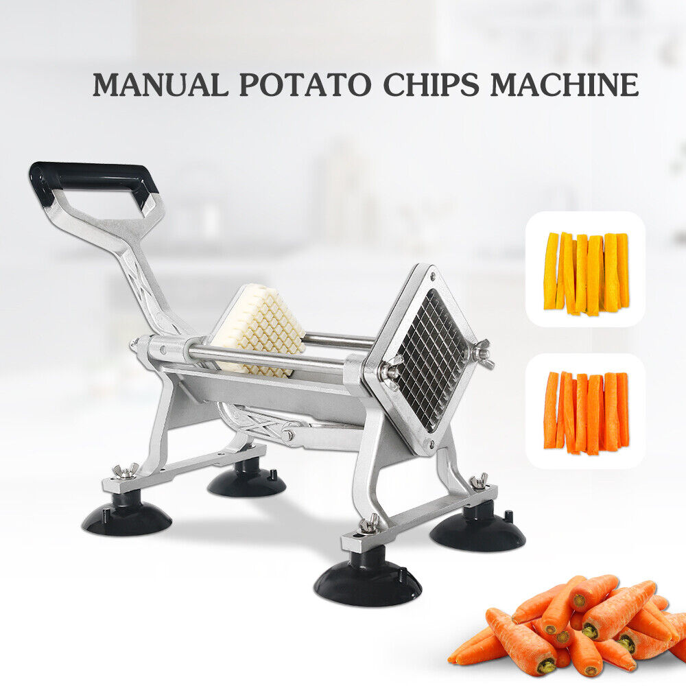 Electric French Fries Cutter Vegetable Fruit Potatos Carrot Strips Cutter